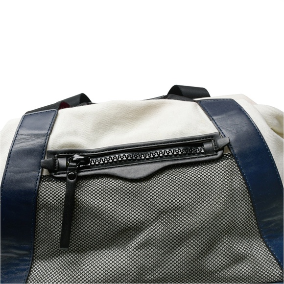 REBECCA MINKOFF Small Subway Tote Bag in Cream/Electric Pink - Picture 7 of 10